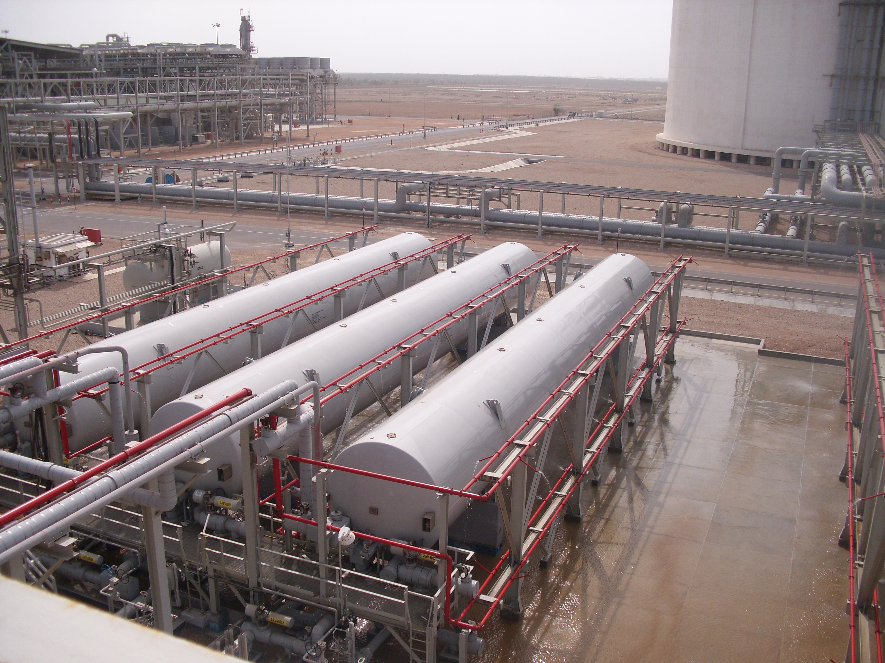 Methanol Tank Area Fire Detection System